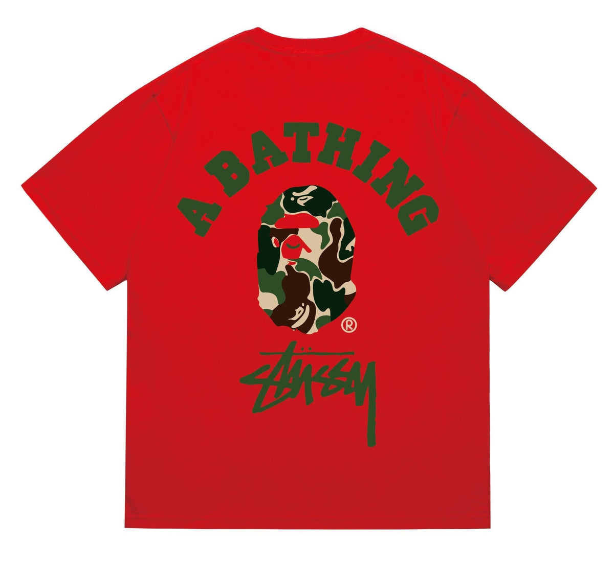BAPE Back Graphic Short-Sleeve T-Shirt ¡ª back