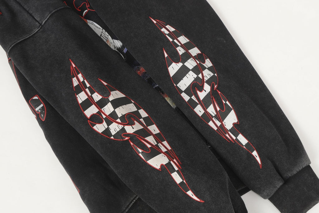 Godspeed Washed Rock Graphic Hoodie ¡ª detail