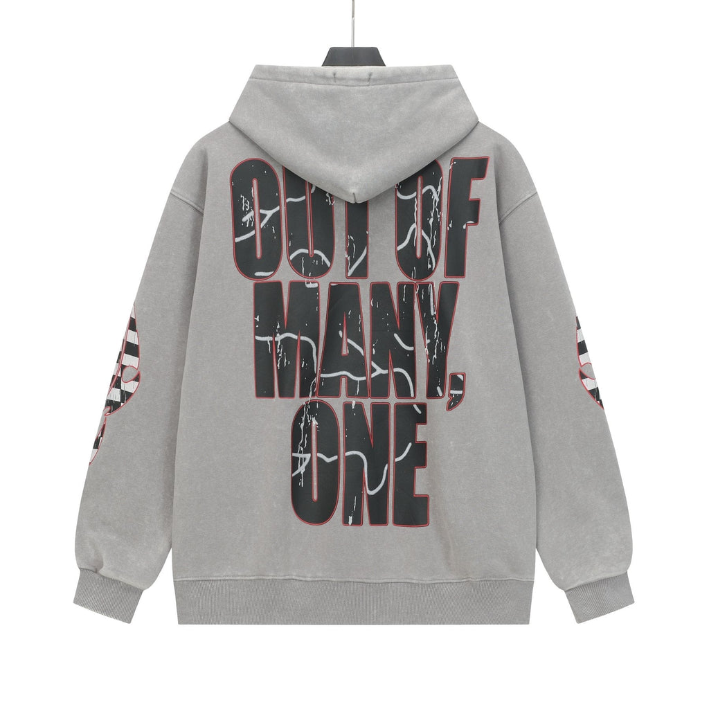 Godspeed Washed Rock Graphic Hoodie ¡ª back