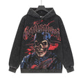 Godspeed Washed Skull Graphic Hoodie ¡ª front