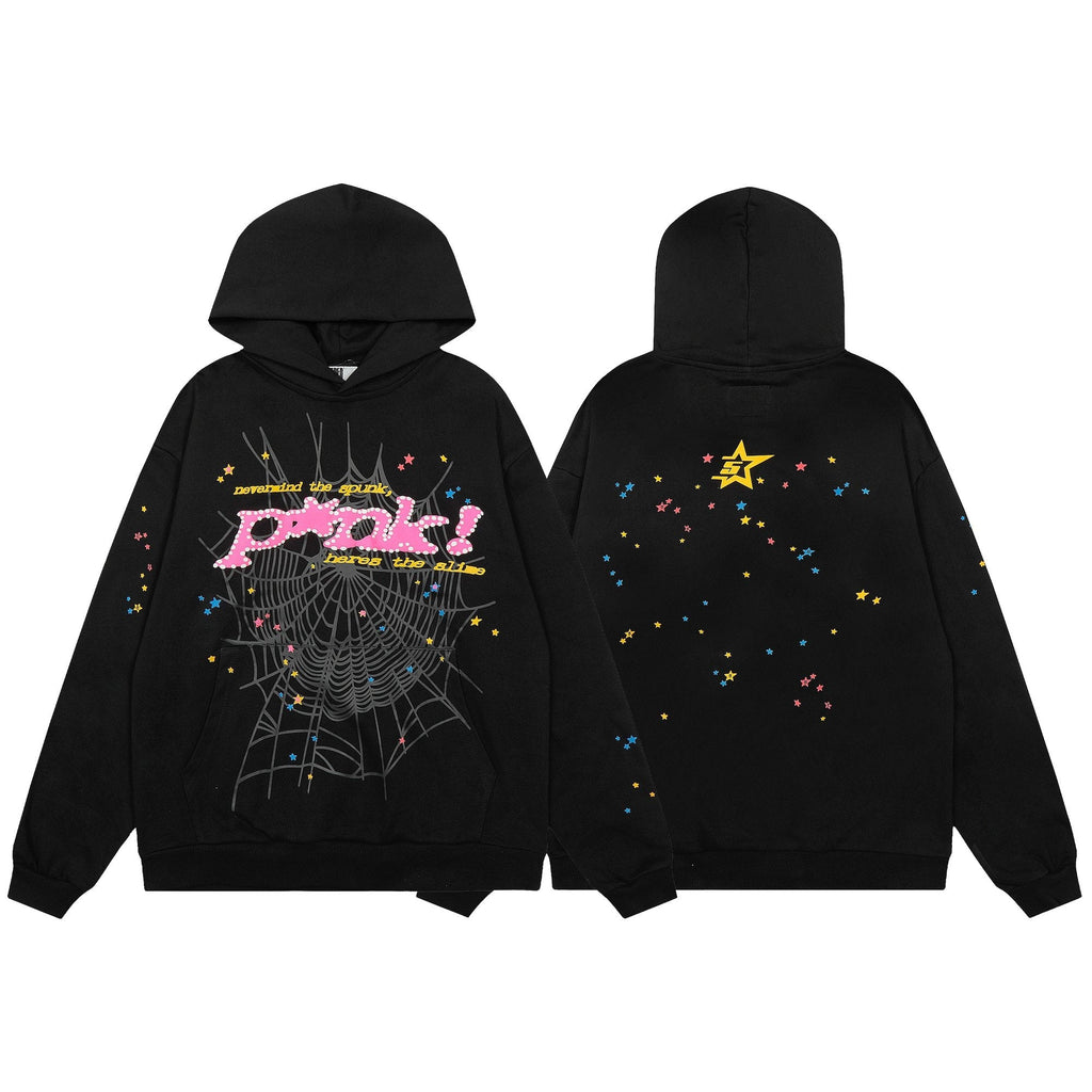 Sp5der Spiderweb Star Graphic Hoodie ¡ª hero