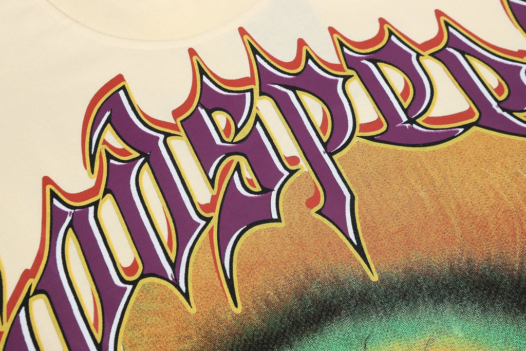 Godspeed Skull & Purple G Graphic T-Shirt ¡ª detail