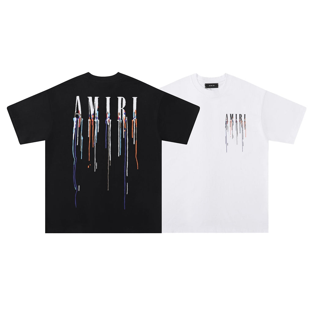 AMIRI Paint-Drip Graphic T-Shirt ¡ª comparison