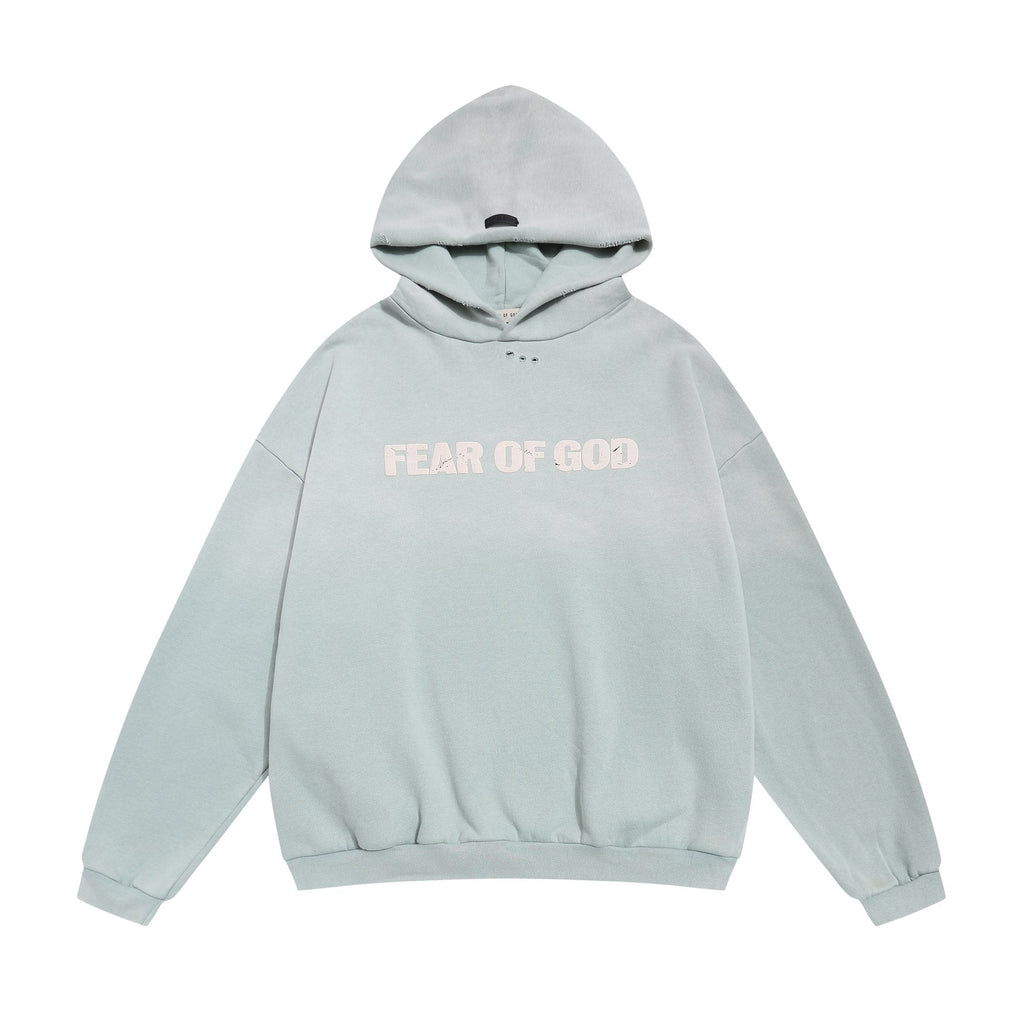 Fear of God Heaven Is Crying for Justice Graphic Hoodie ¡ª hero