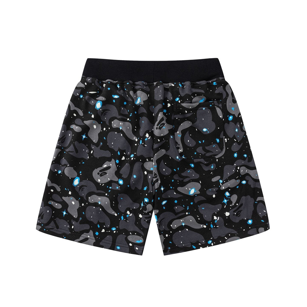 BAPE Camo Shark Graphic Shorts ¡ª back