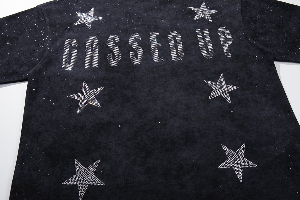 BKYS Revival Gassed Rhinestone Graphic T-Shirt ¡ª detail